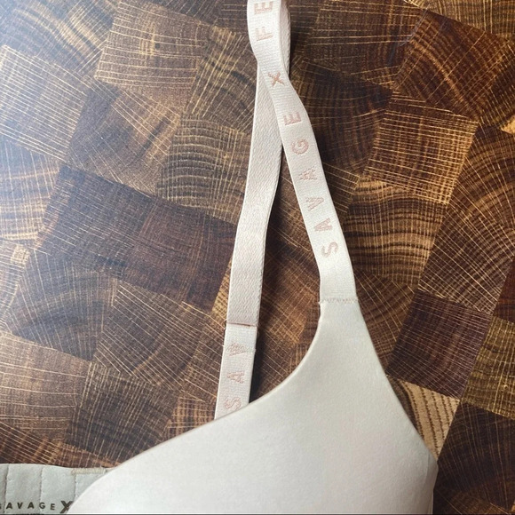 SAVAGE X FENTY T-Shirt Bra Padded Honey Nude 36DDD - Picture 3 of 7